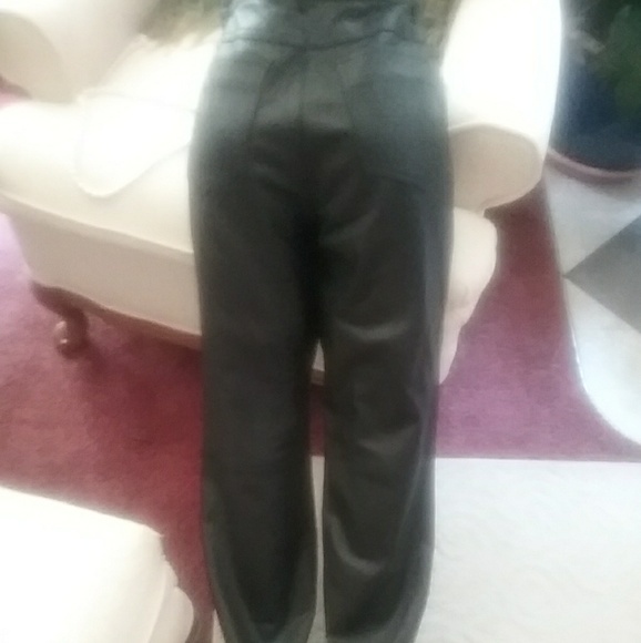 Copper Key Pants & Jumpsuits Real Leather Pants Poshmark